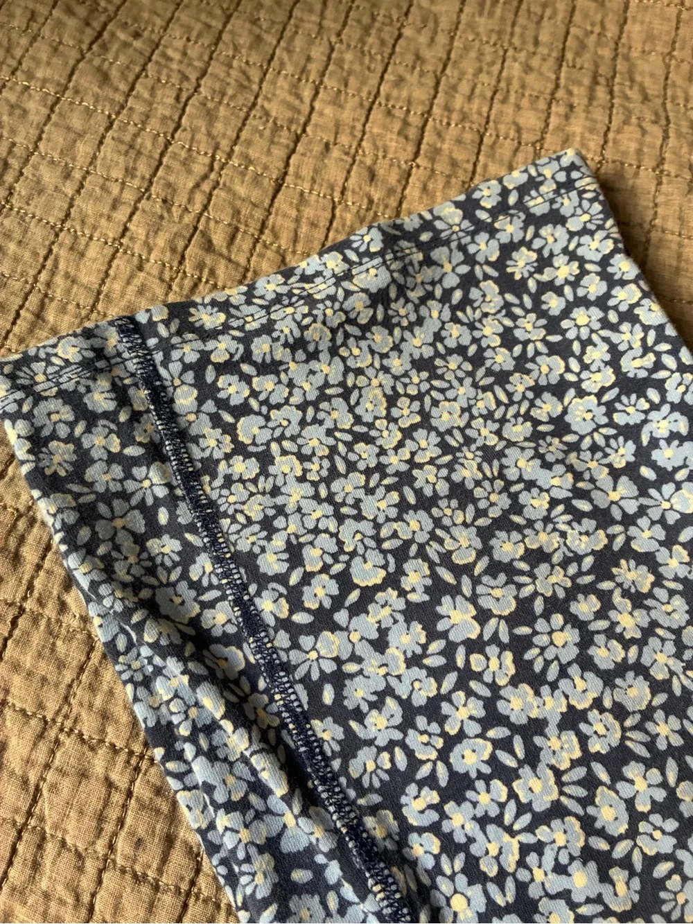GAP Navy and White Floral Girls' Leggings